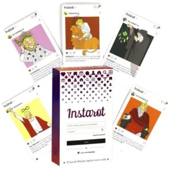 New In Box Instarot Tarot Deck. Witch. Divination. Metaphysical. 78 Cards. - Picture 10 of 12